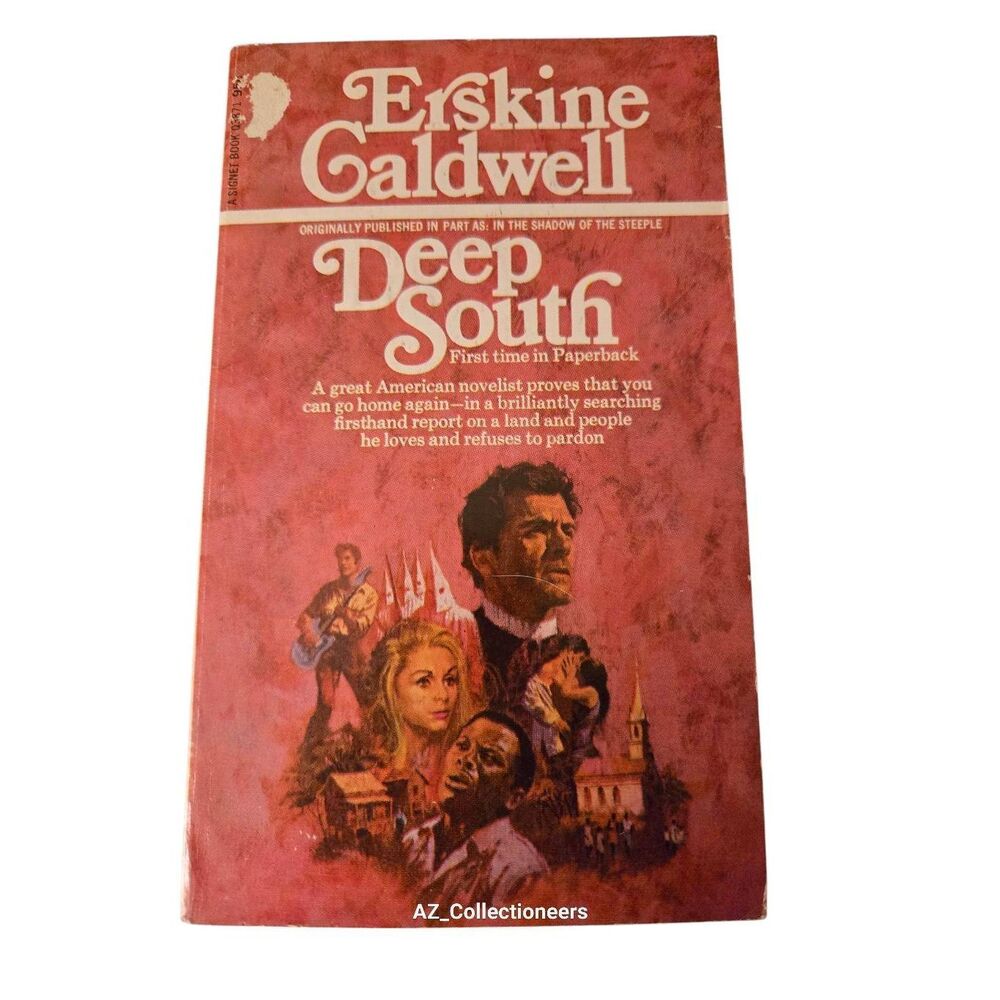 Deep south by Erskine Caldwell - signet books